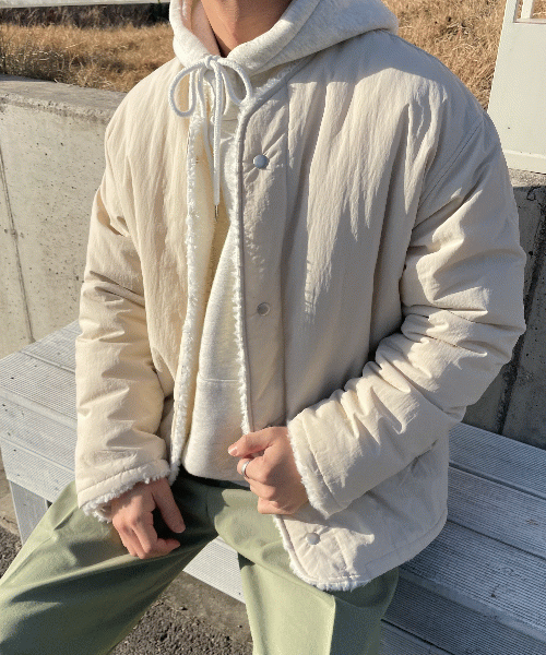 양털 누빔 자켓 (3color)
